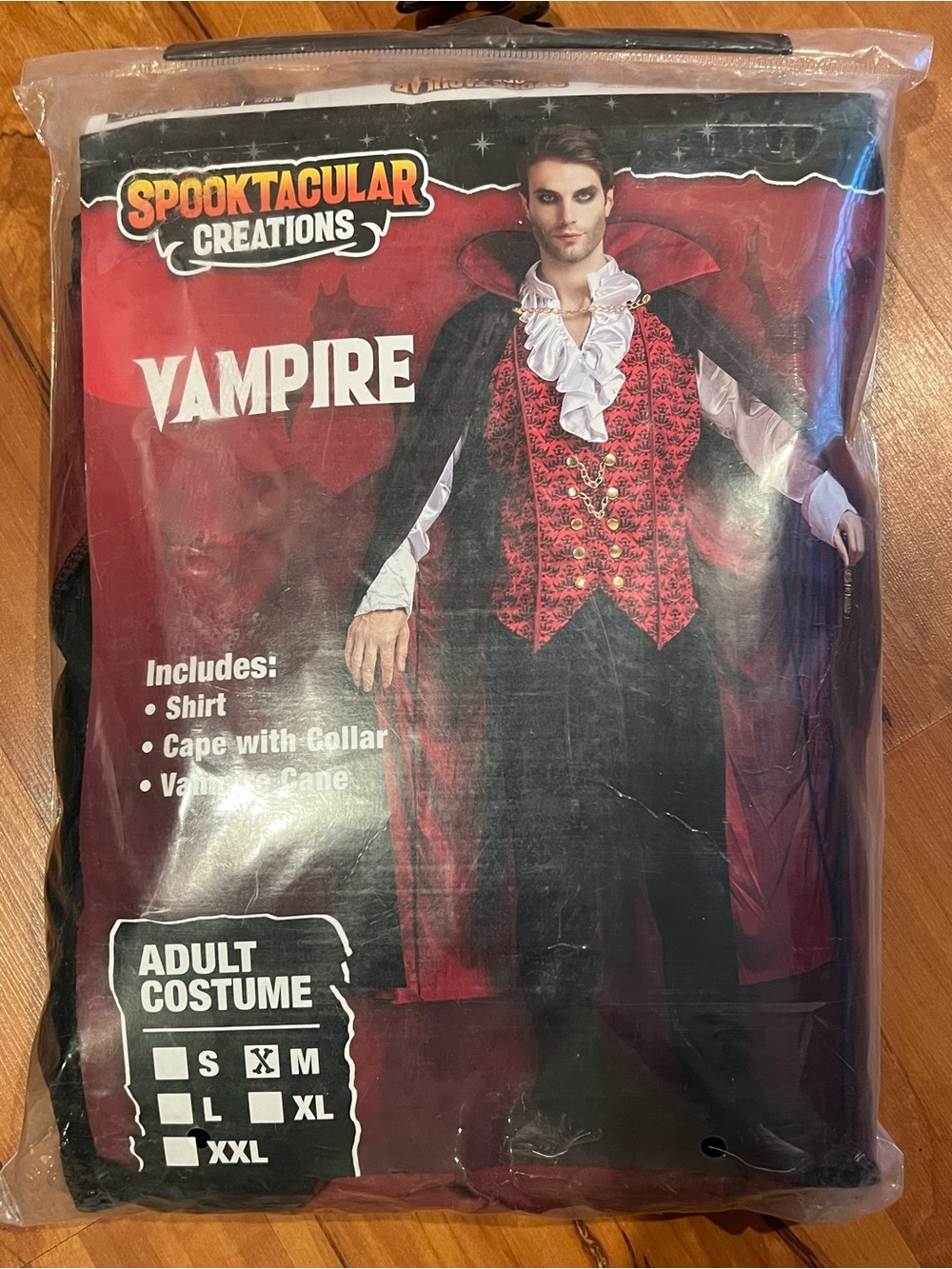 Goth Royal Vampire Edwardian
Costume Size M